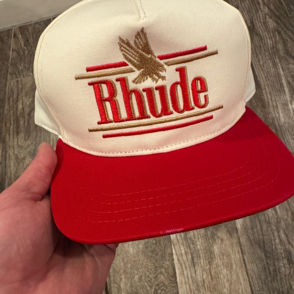 RHUDE MEN'S ROSSA STRUCTURED HAT